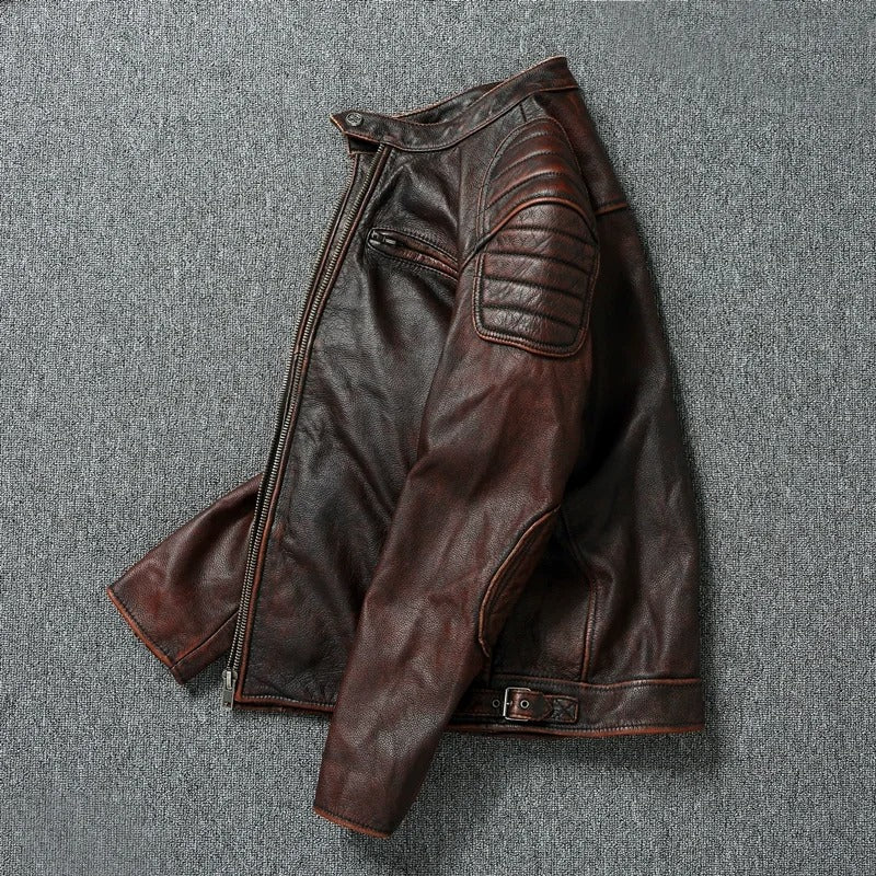 DUMONT LYON | VESTE EN CUIR VINTAGE