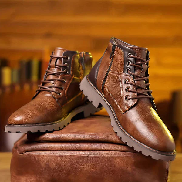 DUMONT LYON | BOTTES RÉSISTANTES AVEC LACETS