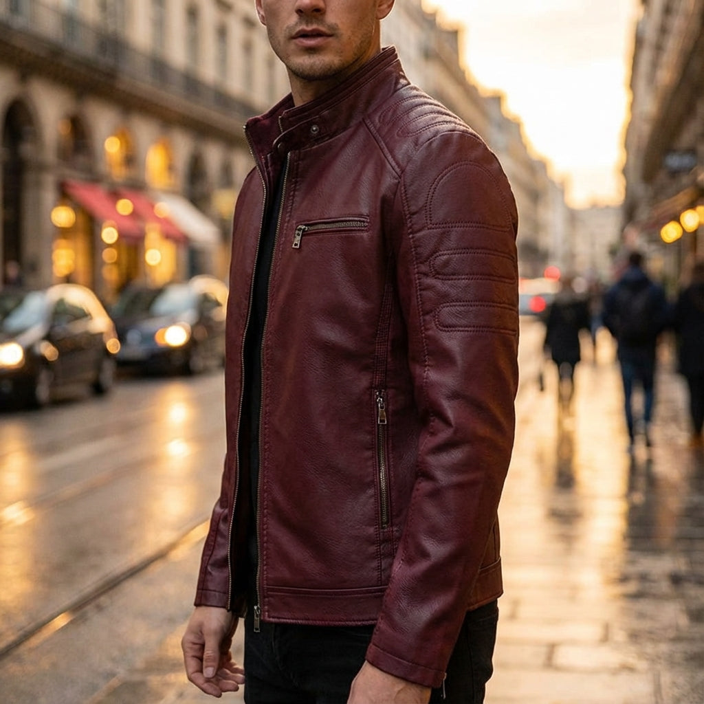 DUMONT LYON | VESTE STYLE MOTO POUR HOMME
