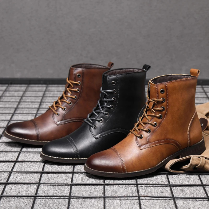 DUMONT LYON | BOTTES DE VILLE BRUNIES POUR HOMME