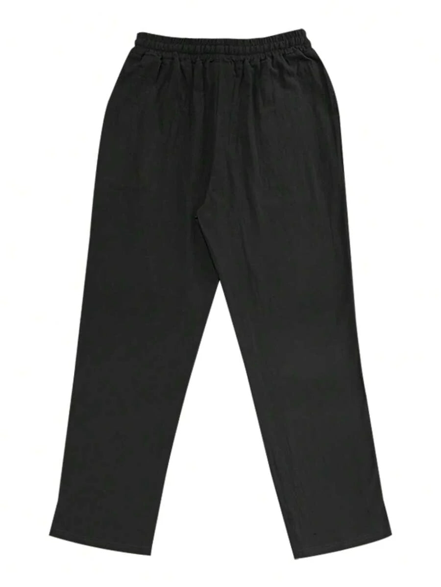 MATHIS | PANTALON LÉGER EN LIN AVEC CORDON