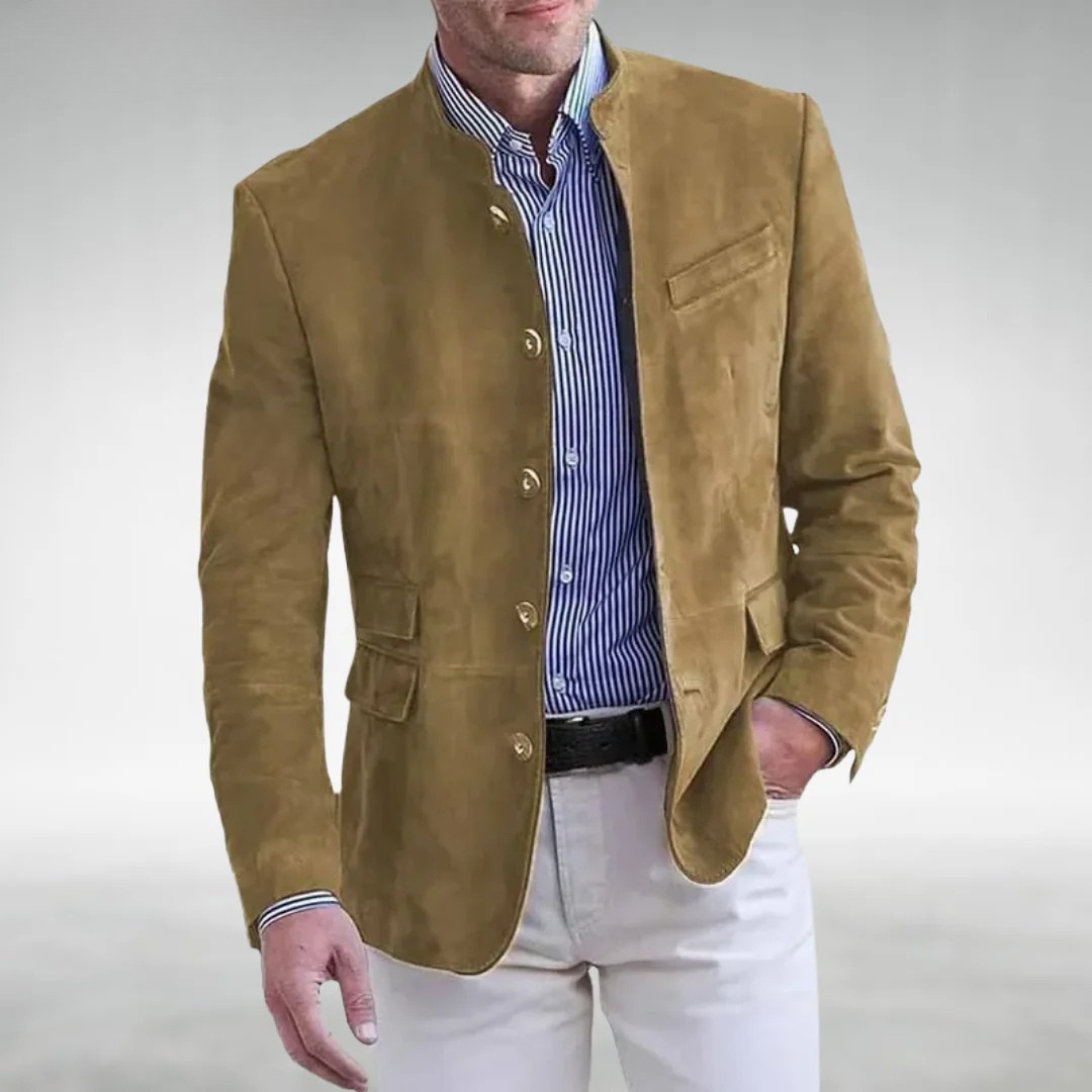 DUMONT LYON | VESTE EN CUIR SUEDE