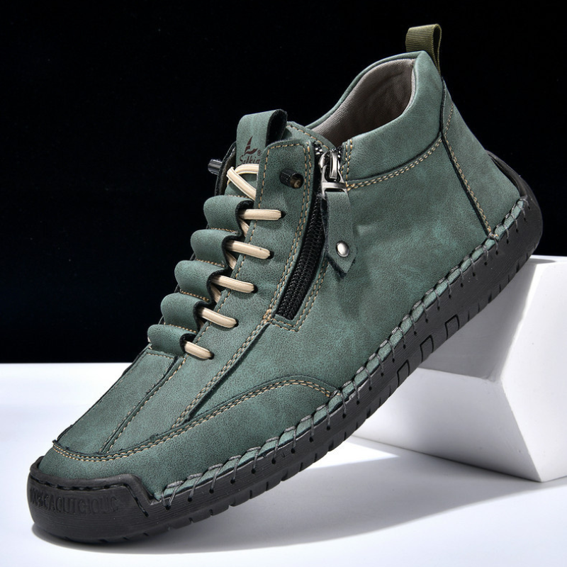 DUMONT LYON | CHAUSSURES EN NABUK AVEC ZIP POUR HOMME
