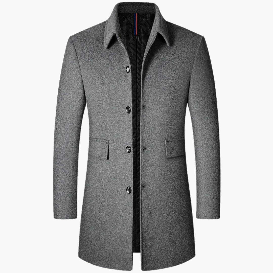 DUMONT LYON | MANTEAU DE LAINE CLASSIQUE