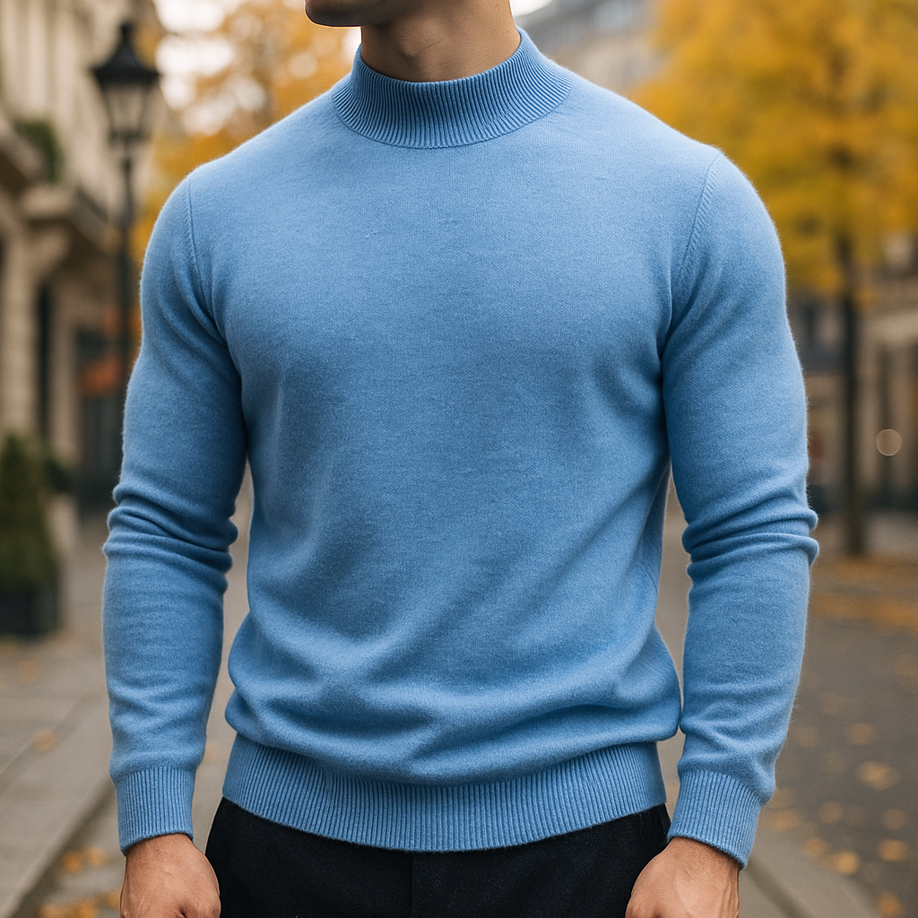 DUMONT LYON | PULL À COL EN LAINE POUR HOMME