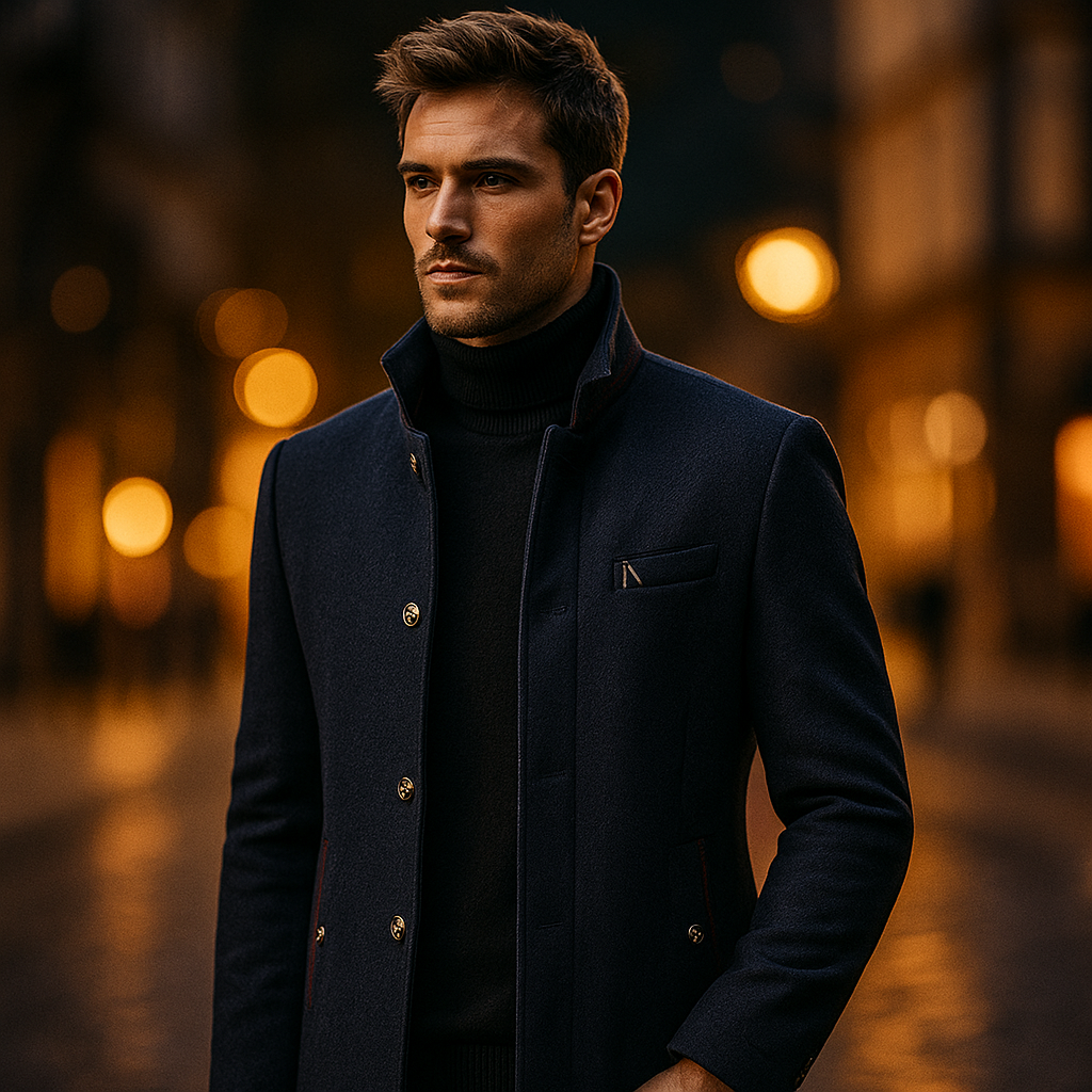 DUMONT LYON | MANTEAU EN MÉLANGE DE LAINE POUR HOMME