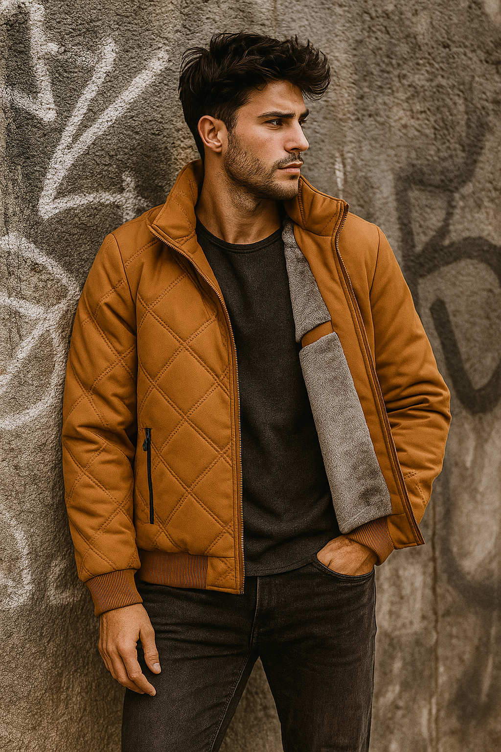 DUMONT LYON | VESTE D'HIVER REMPLIE POUR HOMME