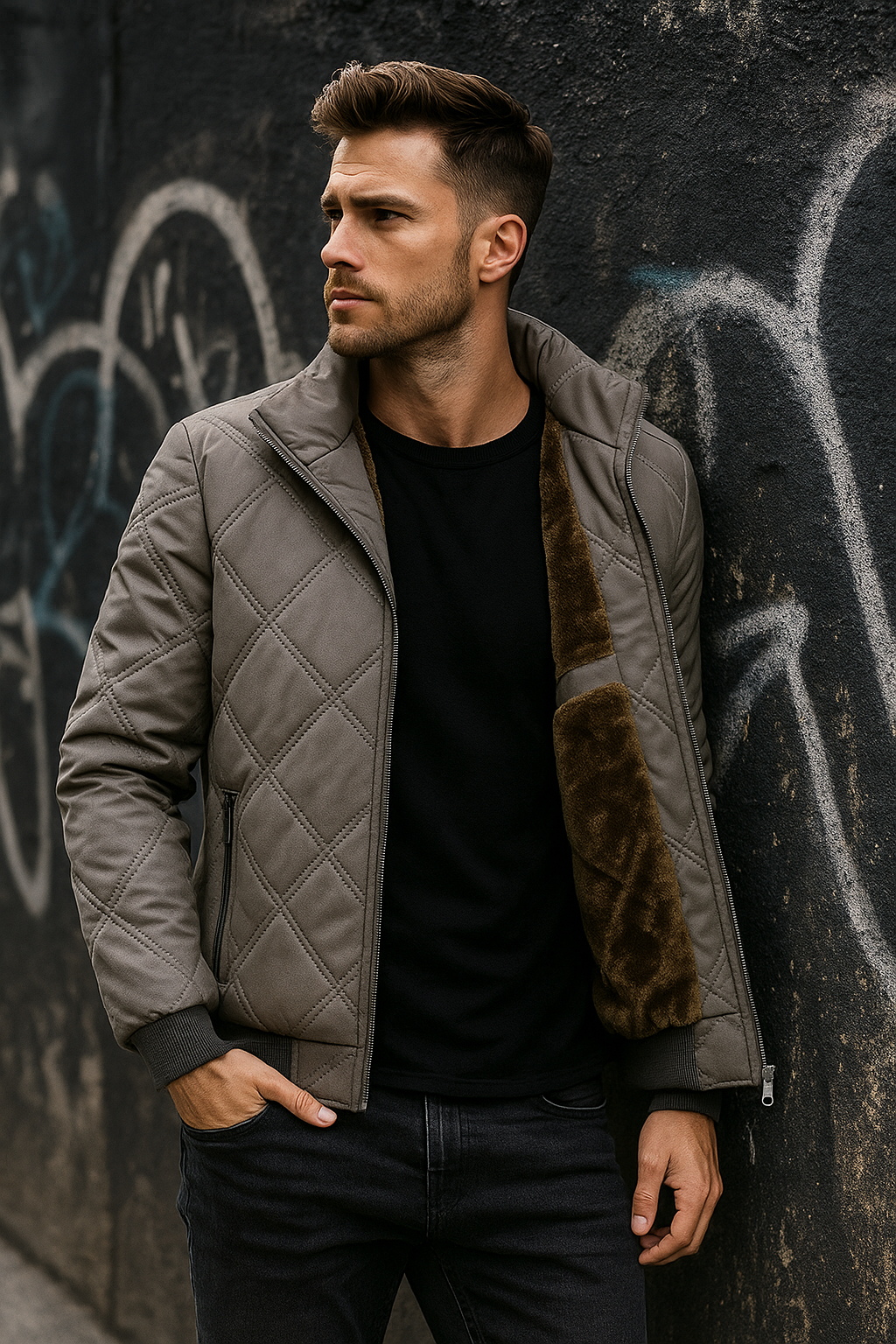 DUMONT LYON | VESTE D'HIVER REMPLIE POUR HOMME