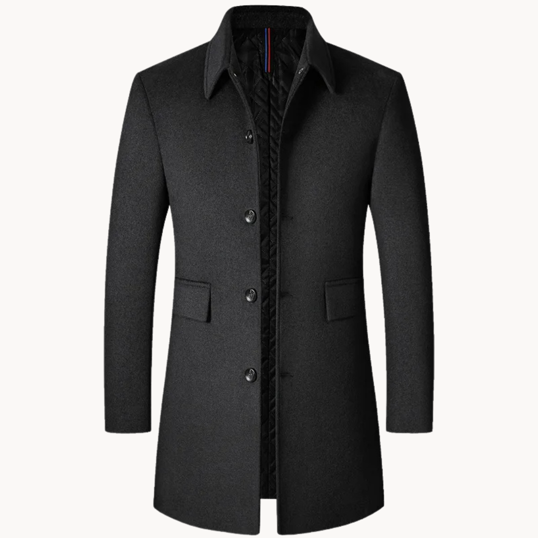 DUMONT LYON | MANTEAU DE LAINE CLASSIQUE