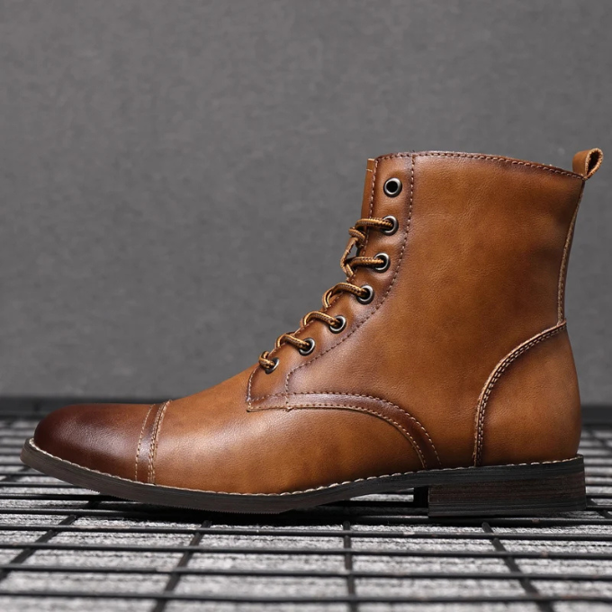 DUMONT LYON | BOTTES DE VILLE BRUNIES POUR HOMME