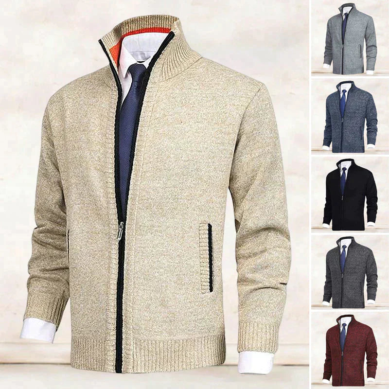 DUMONT LYON | CARDIGAN HOMME À MANCHES LONGUES
