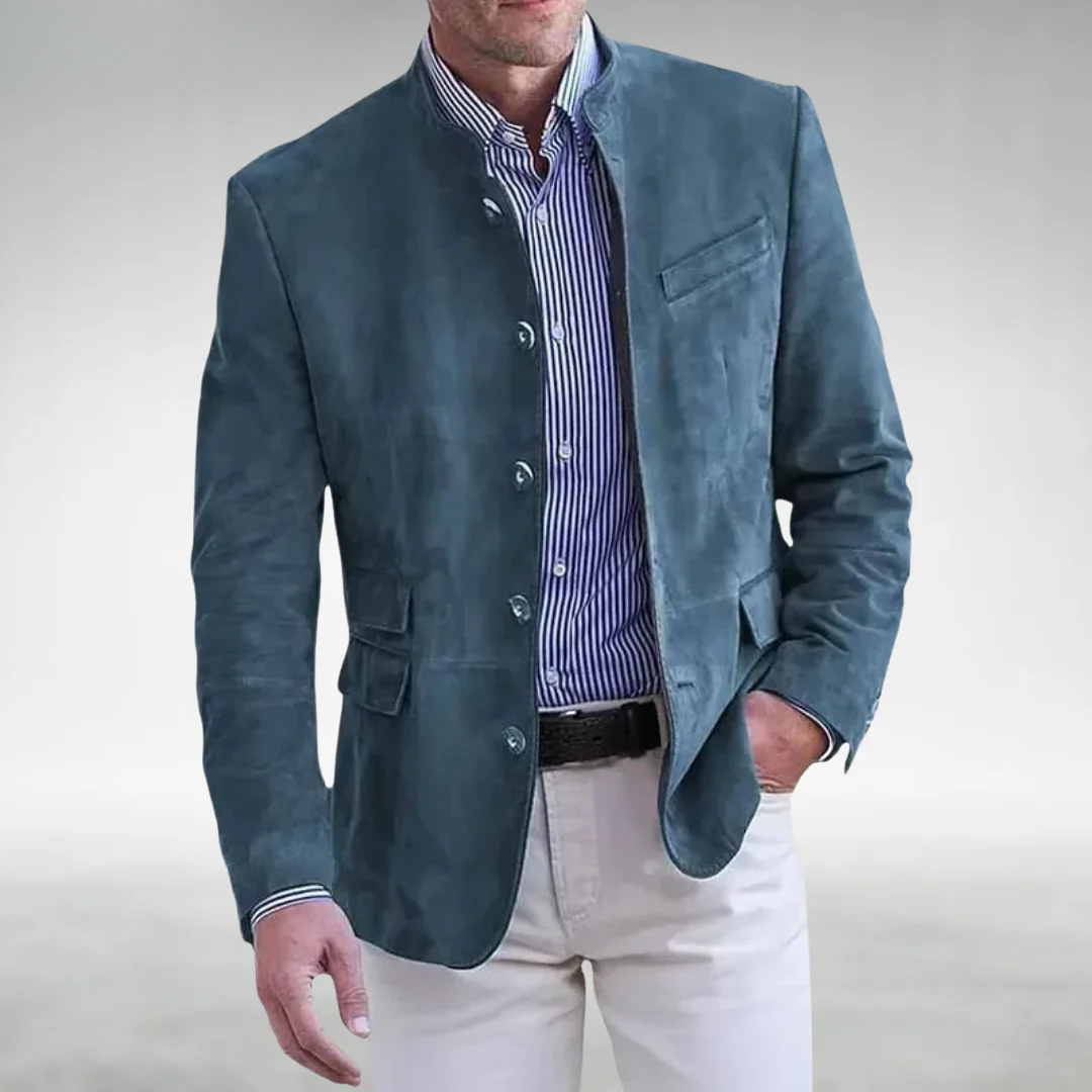DUMONT LYON | VESTE EN CUIR SUEDE
