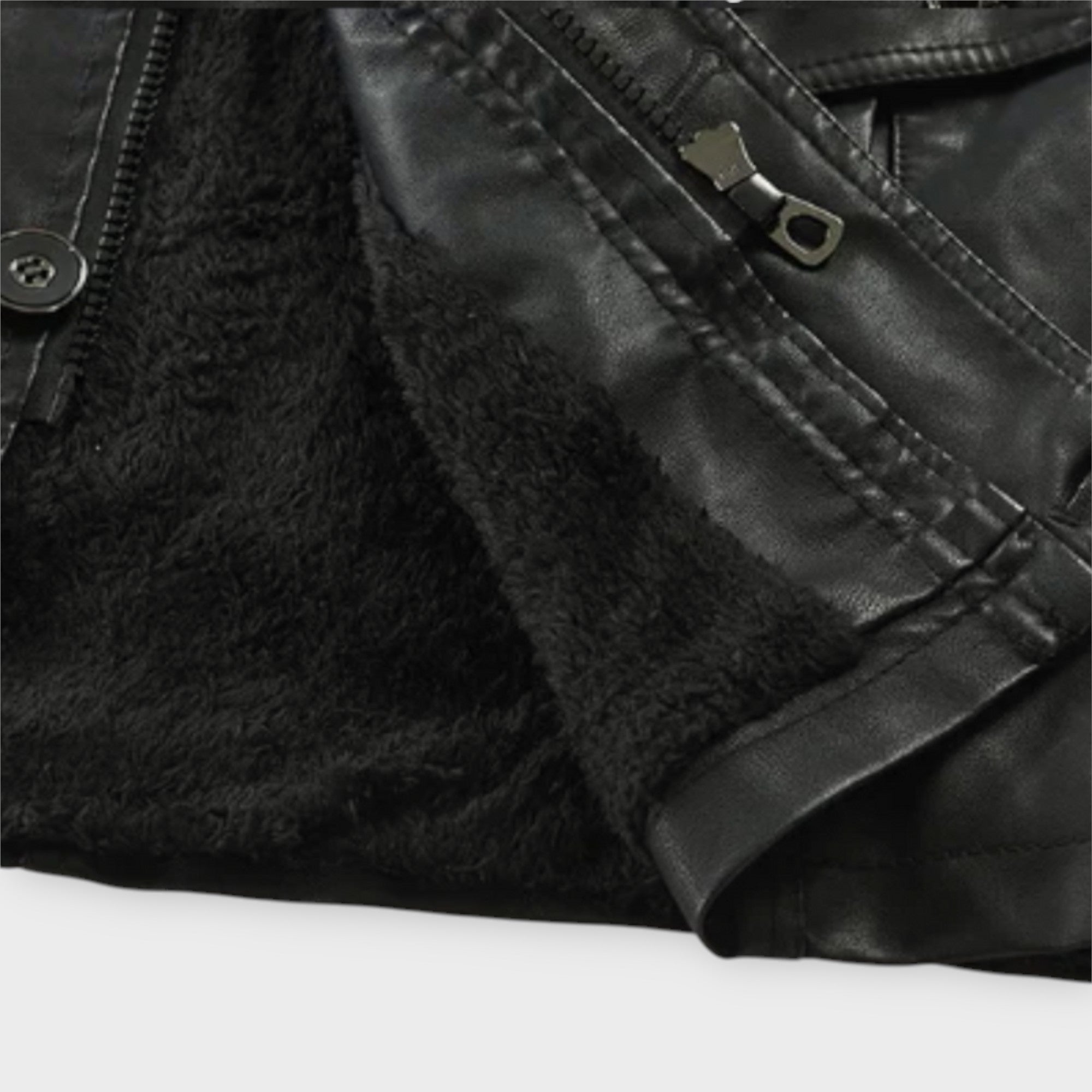 DUMONT LYON | VESTE DE MOTARDE LONGUE ET ÉLÉGANTE EN CUIR