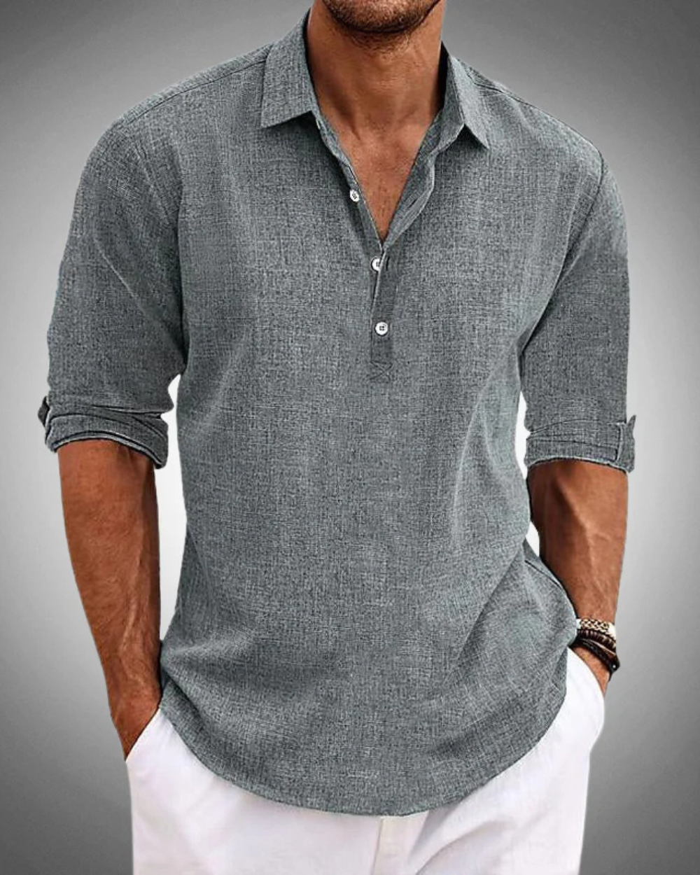 DUMONT LYON | CHEMISE CLASSIQUE EN COTON POUR HOMME