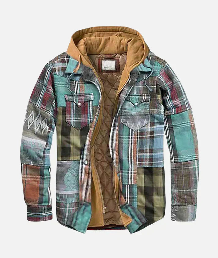 DUMONT LYON | VESTE VINTAGE DE LUXE AVEC FERMETURE ÉCLAIR