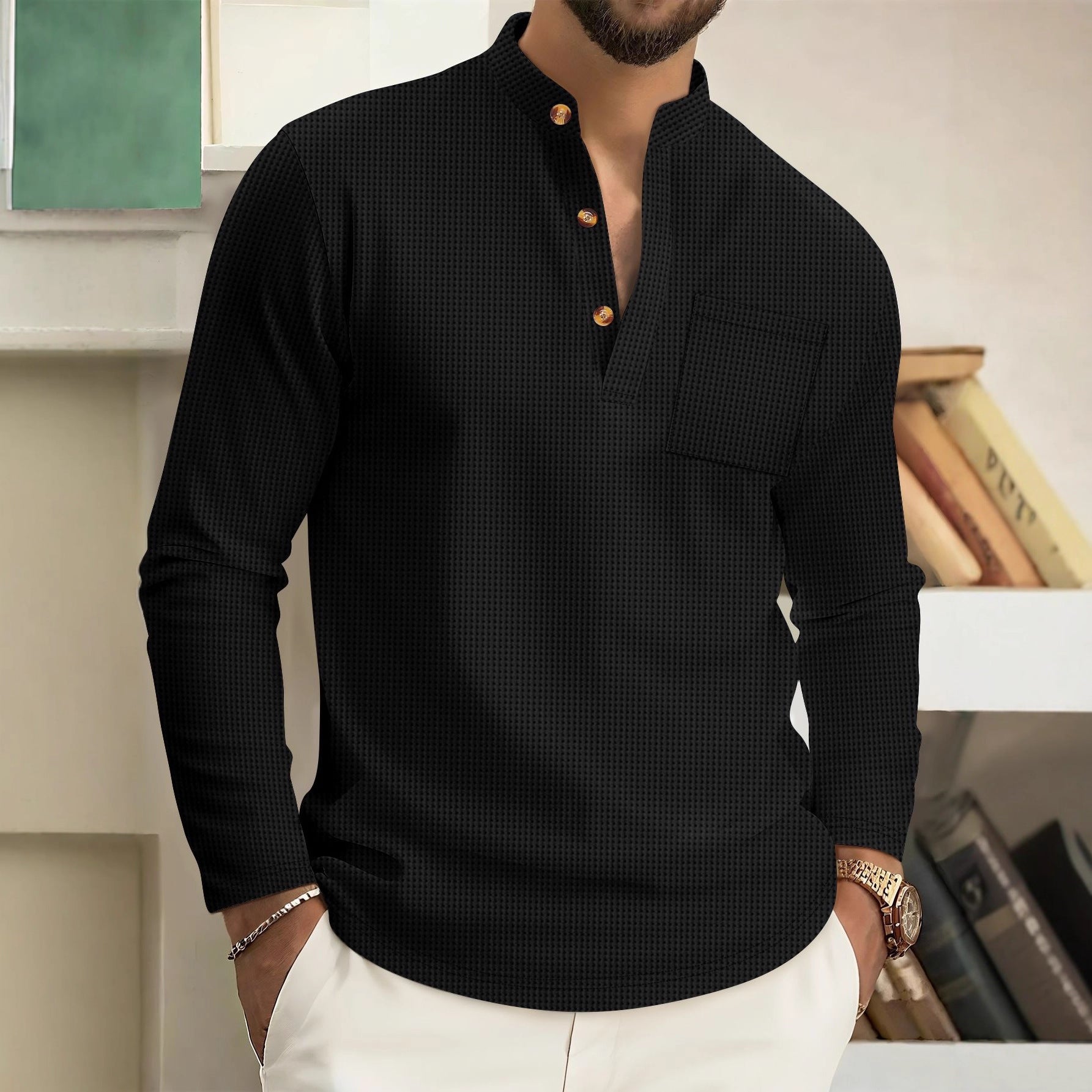 DUMONT LYON | CHEMISE INTEMPOREL EN LIN POUR HOMME