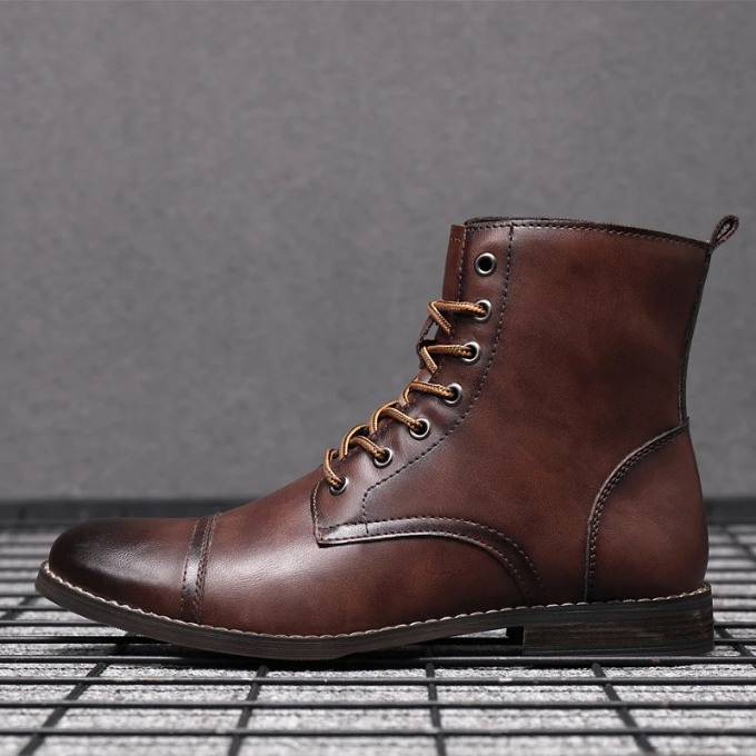 DUMONT LYON | BOTTES DE VILLE BRUNIES POUR HOMME