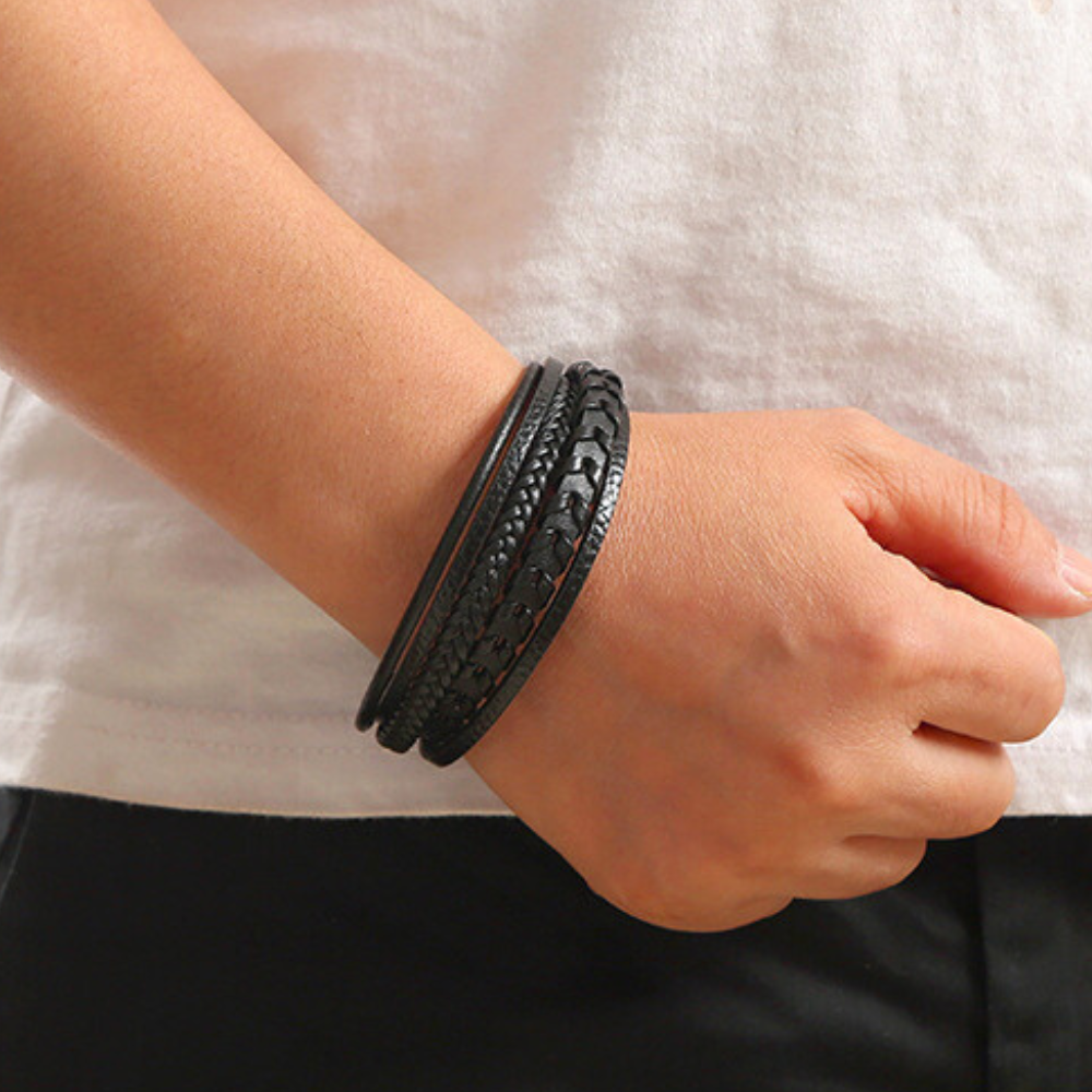 DUMONT LYON | BRACELET HOMME EN CUIR DE LUXE