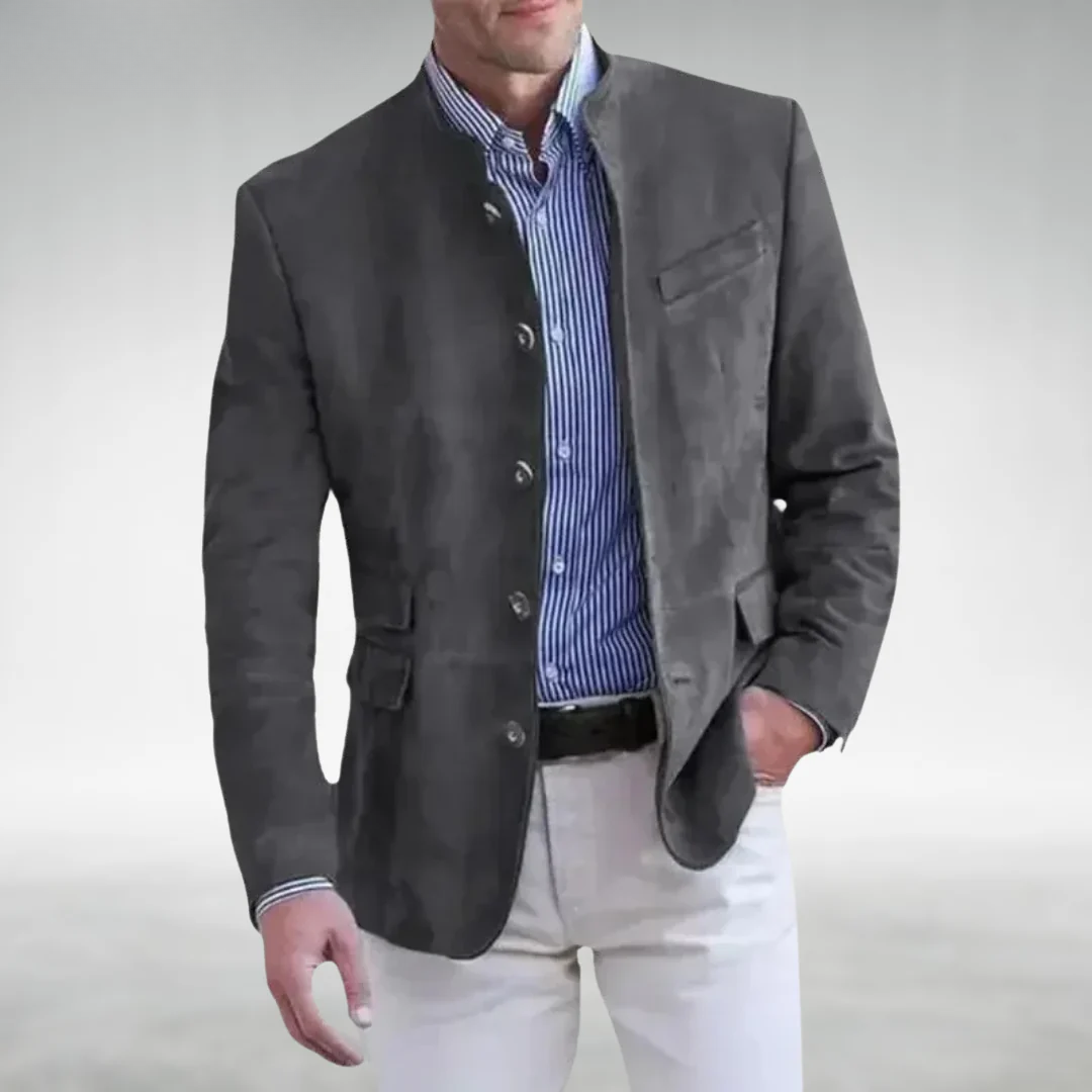 DUMONT LYON | VESTE EN CUIR SUEDE
