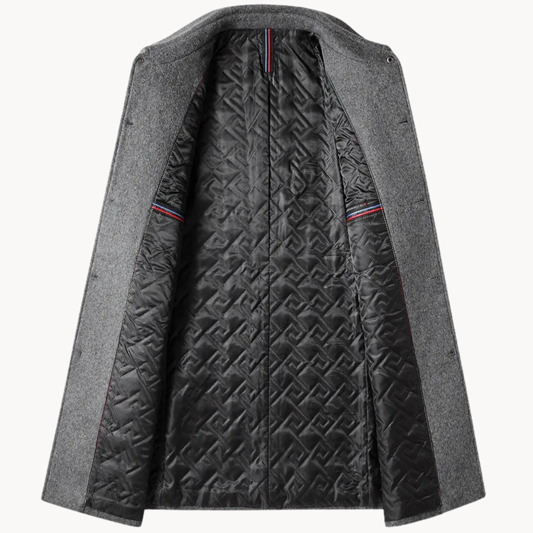 DUMONT LYON | MANTEAU DE LAINE CLASSIQUE