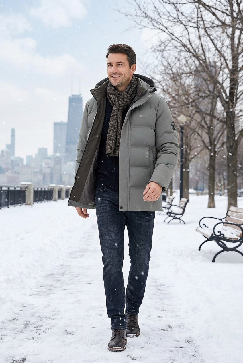 DUMONT LYON | PARKA HIVERNALE POUR HOMME