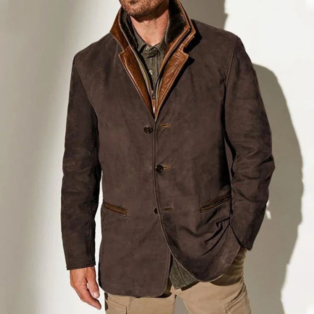 DUMONT LYON | VESTE VINTAGE À COL DROIT