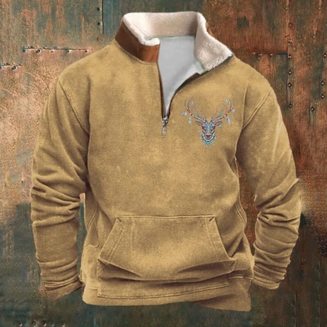 DUMONT LYON | PULL CASUAL AVEC ZIP