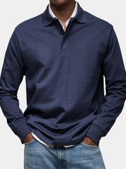 DUMONT LYON | POLO DE LUXE À MANCHES LONGUES