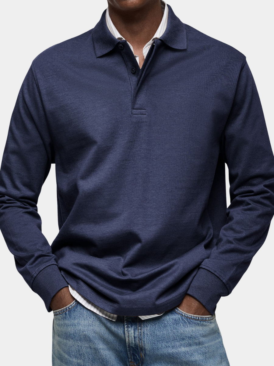 DUMONT LYON | POLO DE LUXE À MANCHES LONGUES