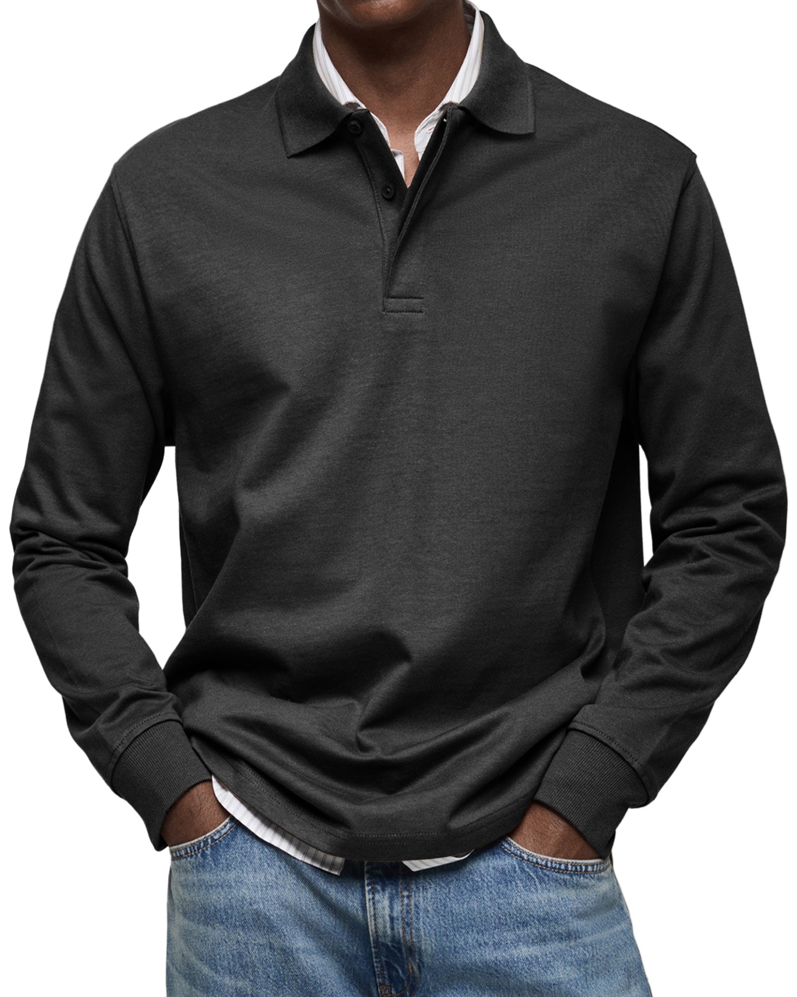 DUMONT LYON | POLO IN COTONE TESSUTO