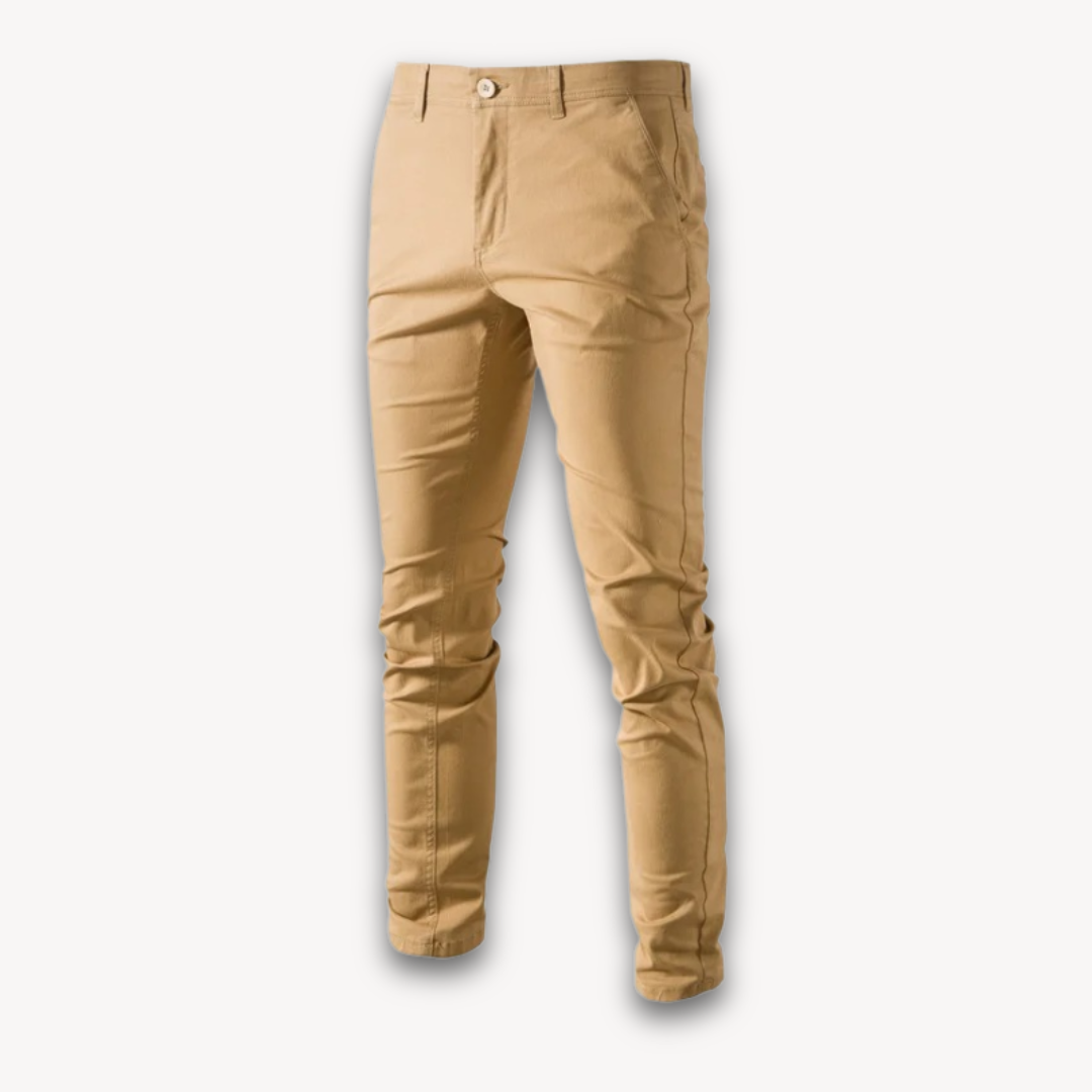 Marcello | Pantalons Chino à Jambe Ajustée