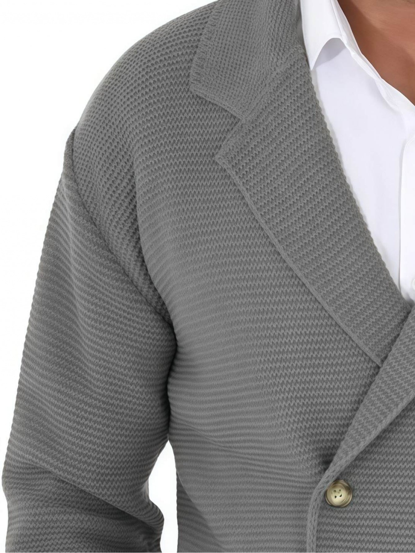 DUMONT LYON | CARDIGAN ÉLÉGANT EN LAINE POUR HOMME