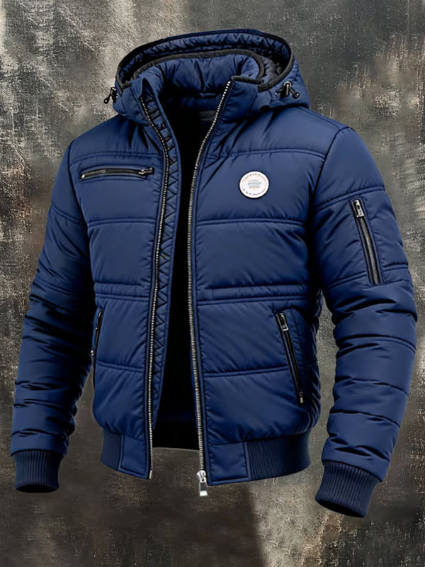 DUMONT LYON | VESTE D'HIVER À CAPUCHE CLASSIQUE POUR HOMME