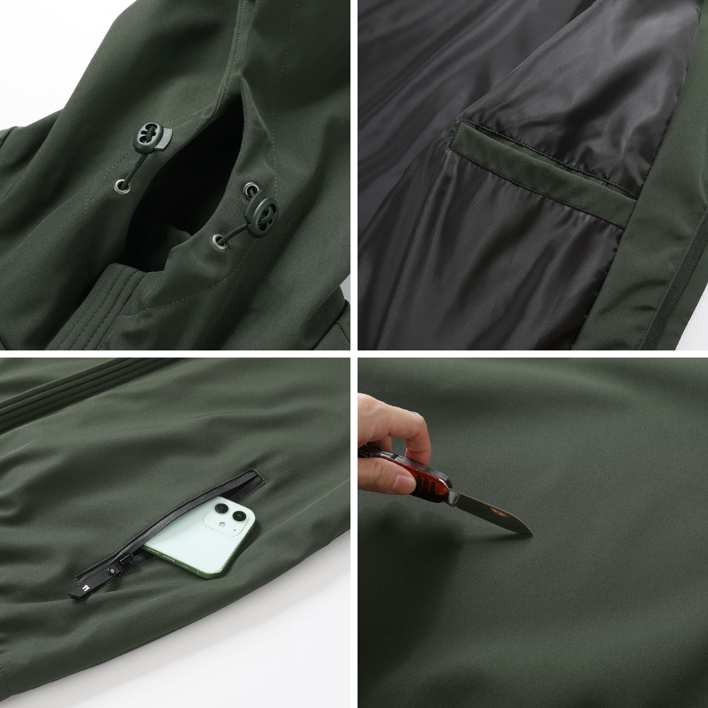 DUMONT LYON | VESTE COUPE-VENT IMPERMÉABLE