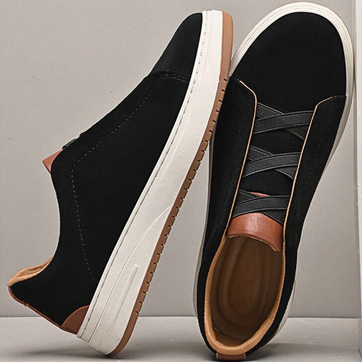 DUMONT LYON | CHAUSSURES SANS LACETS EN DAIM POUR HOMME