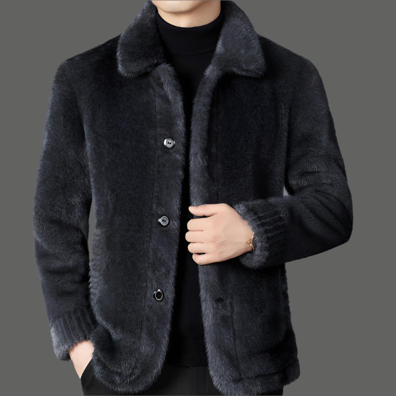 DUMONT LYON | MANTEAU DE FOURRURE DE VISON ÉLÉGANT