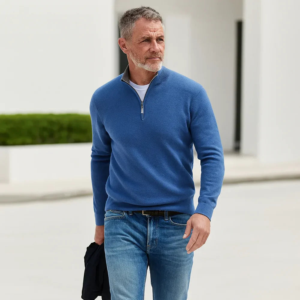 DUMONT LYON | PULL ZIPPÉ POUR HOMME