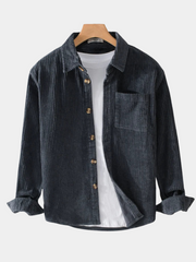 DUMONT LYON | CHEMISE EN VELOURS CÔTELÉ