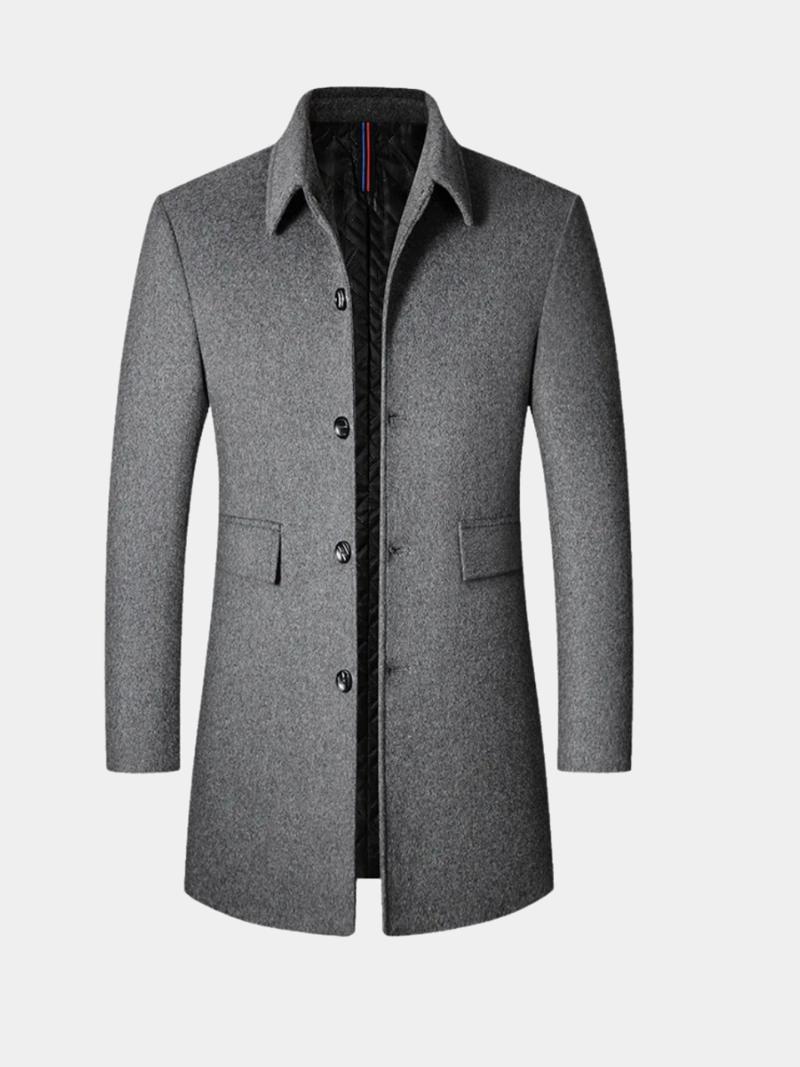 DUMONT LYON | MANTEAU DE LAINE CLASSIQUE