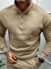 DUMONT LYON | PULL LÉGER ZIPPÉ