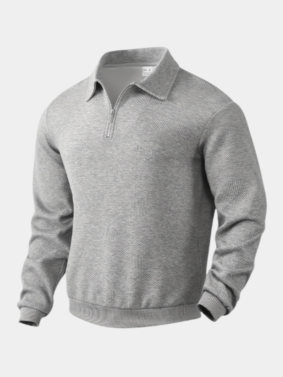 DUMONT LYON | PULL LÉGER ZIPPÉ