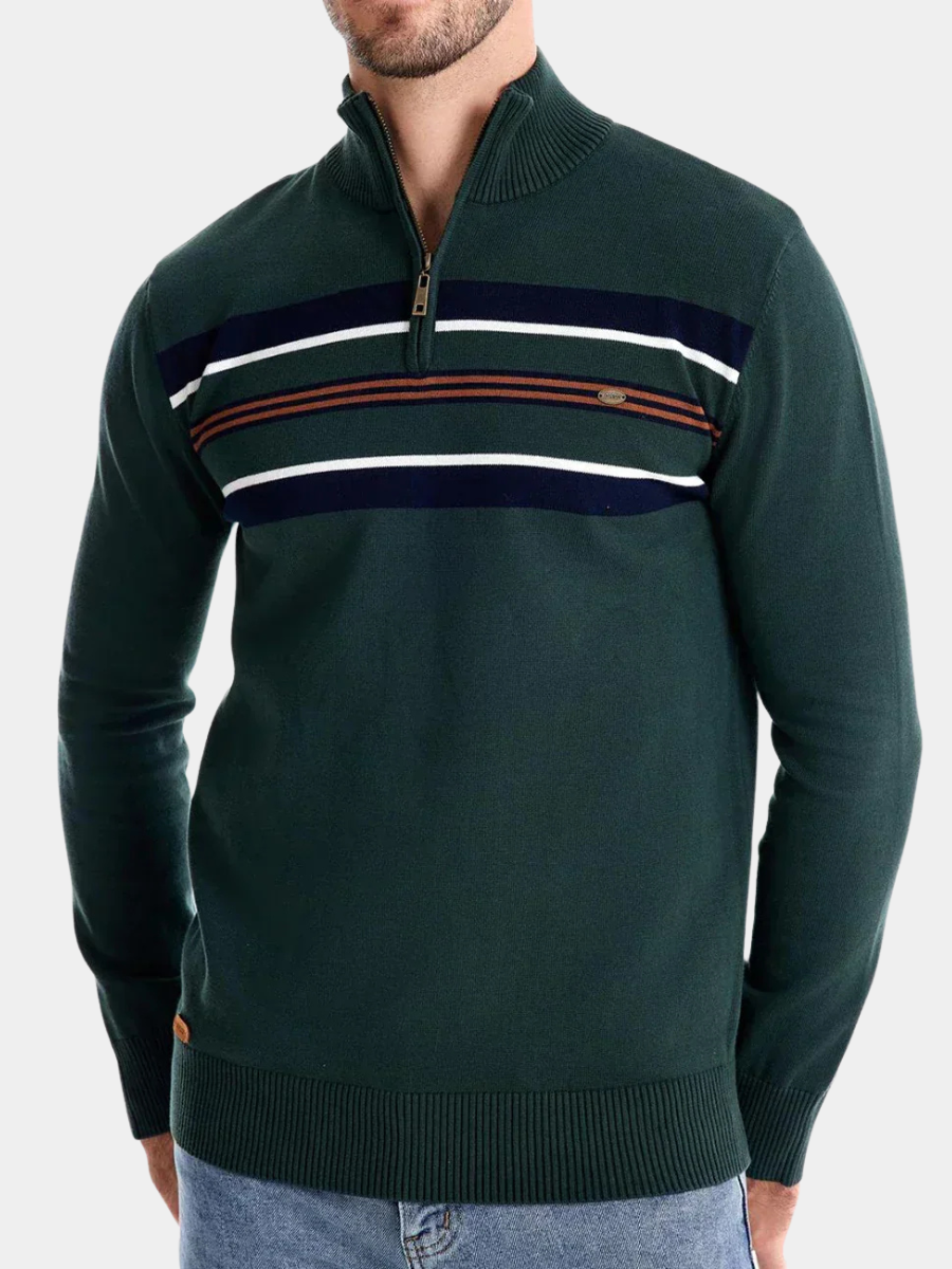 DUMONT LYON | PULL RAYÉ EN COTON DOUX