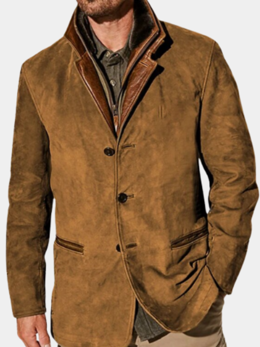 DUMONT LYON | VESTE VINTAGE À COL DROIT
