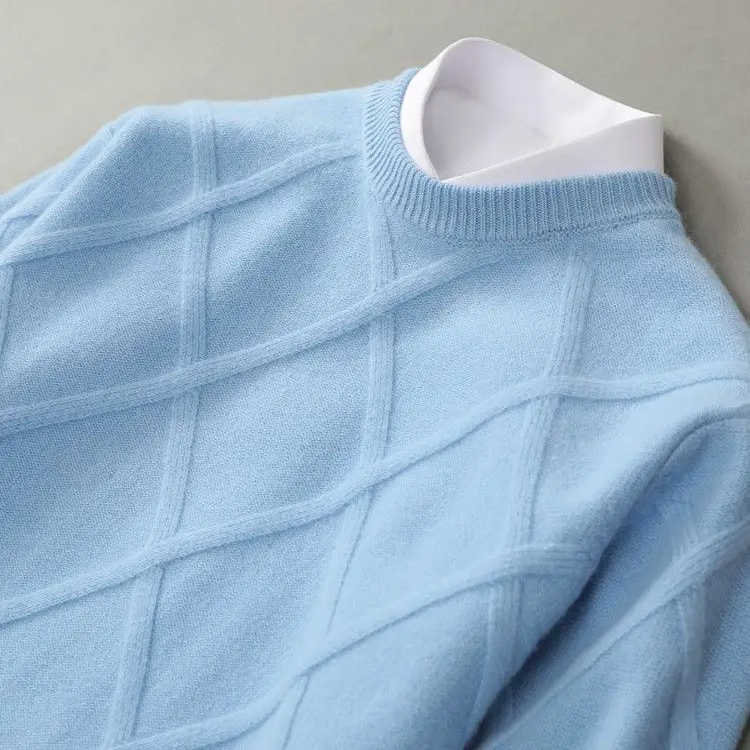 DUMONT LYON | PULL EN CACHEMIRE ARGYLE