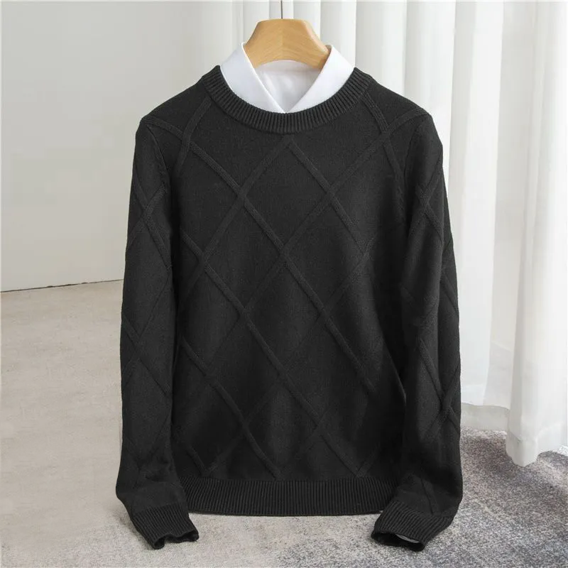 DUMONT LYON | PULL EN CACHEMIRE ARGYLE