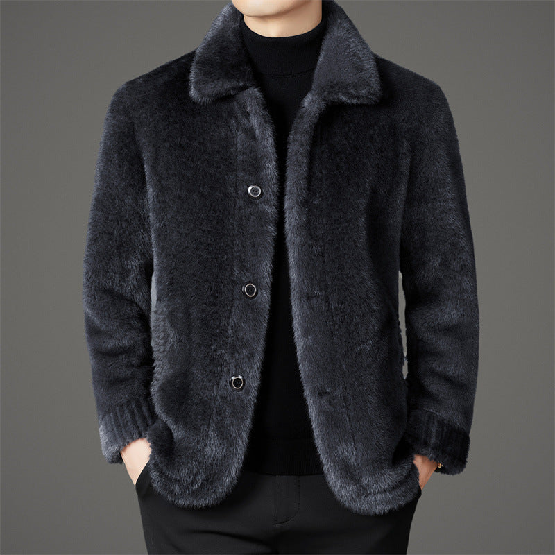 DUMONT LYON | MANTEAU DE FOURRURE DE VISON ÉLÉGANT