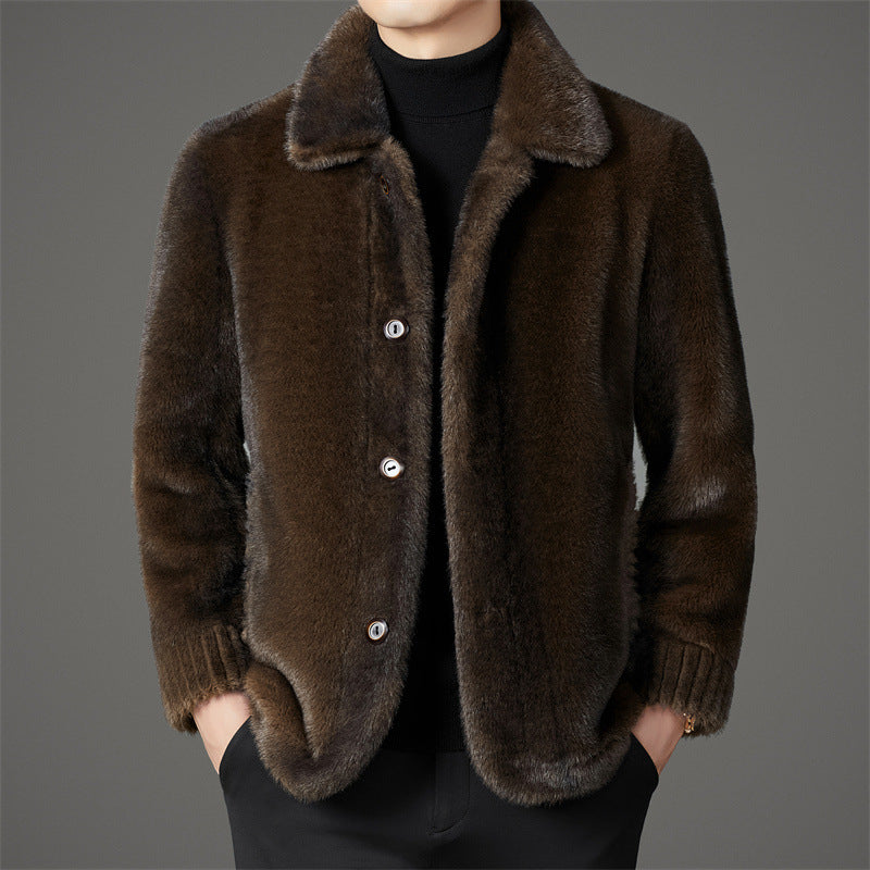 DUMONT LYON | MANTEAU DE FOURRURE DE VISON ÉLÉGANT
