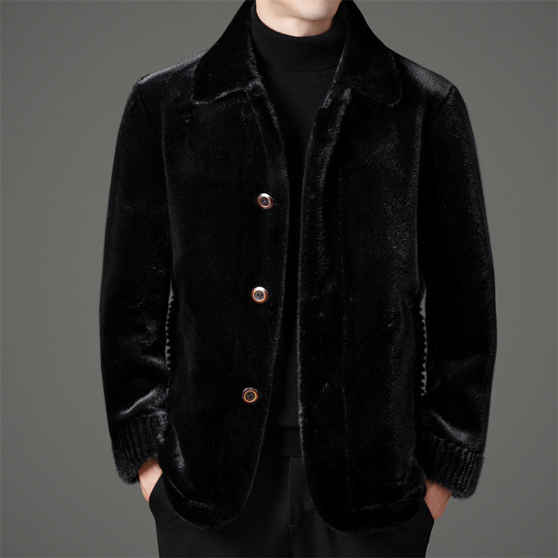 DUMONT LYON | MANTEAU DE FOURRURE DE VISON ÉLÉGANT