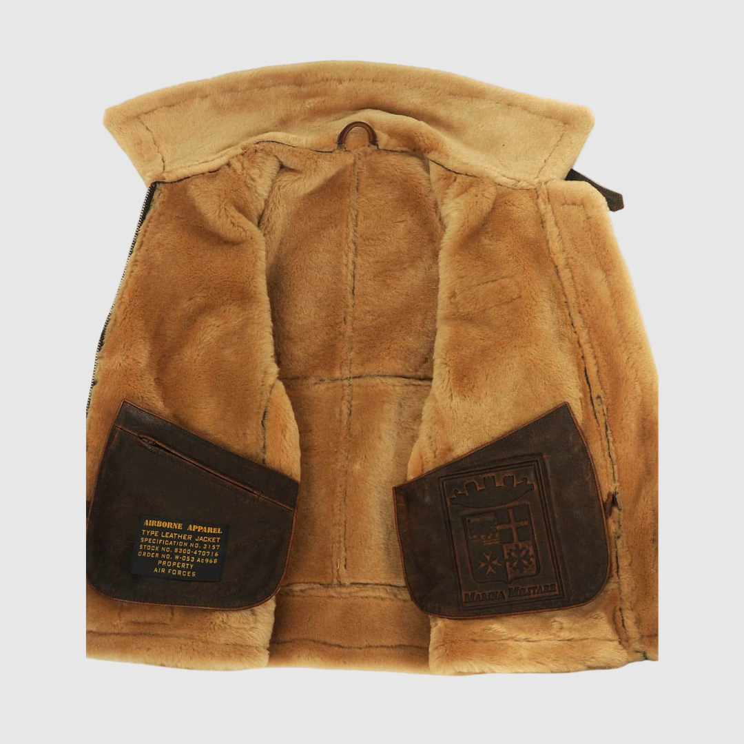 DUMONT LYON | VESTE AVIATEUR CLASSIQUE POUR HOMME