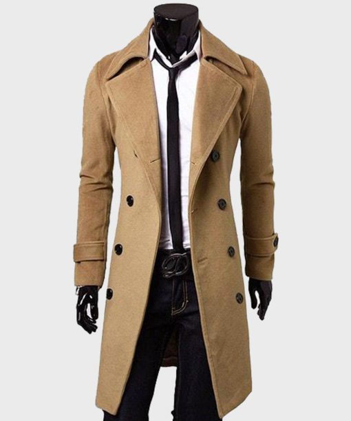 DUMONT LYON | MANTEAU EN LAINE À DOUBLE BOUTONNAGE